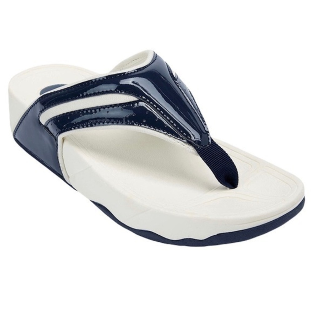 Comfortview - The Sporty Thong Sandal - Navy - 11W